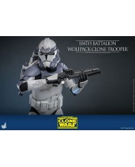 Battalion Wolfpack Clone Trooper - Star Wars The Clone Wars Figura 1/6 104th