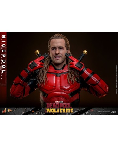 Nicepool - Deadpool & Wolverine Movie Masterpiece Figura 1/6
