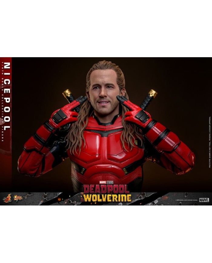 Nicepool - Deadpool & Wolverine Movie Masterpiece Figura 1/6