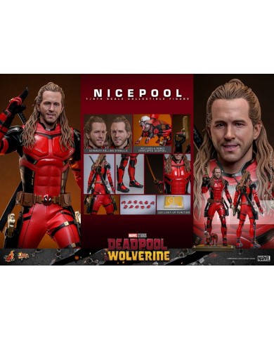 Nicepool - Deadpool & Wolverine Movie Masterpiece Figura 1/6