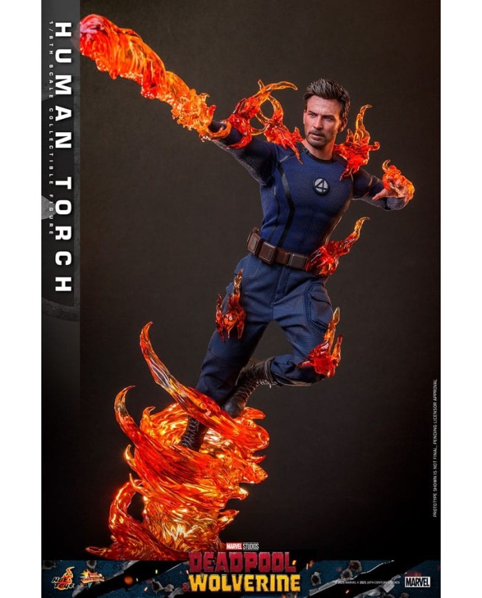 Human Torch - Deadpool & Wolverine Movie Masterpiece Figura 1/6