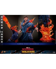 Human Torch - Deadpool & Wolverine Movie Masterpiece Figura 1/6