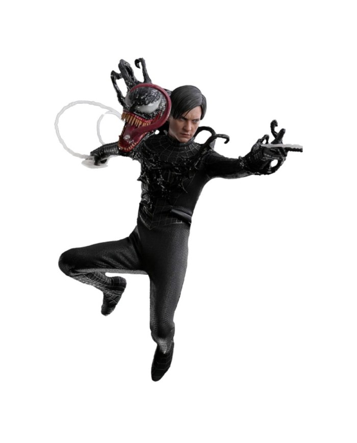 Spider-Man (Black Suit) - Spider-Man 3 Figura Movie Masterpiece 1/6