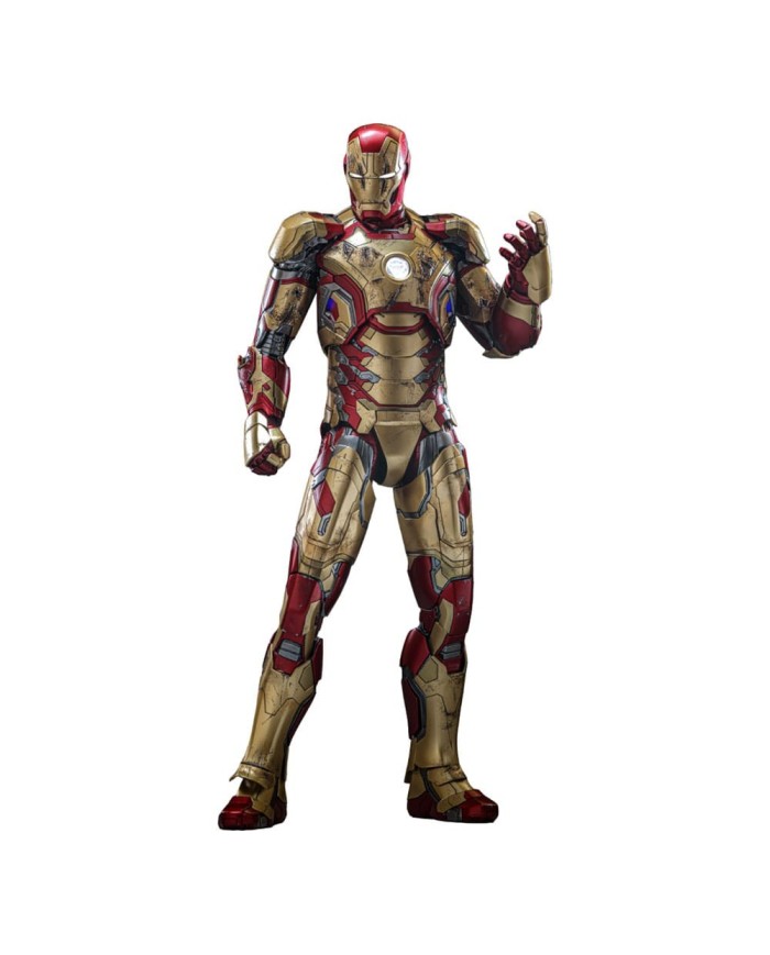 Iron Man Mark XLII (2.0) - Iron Man 3 Figura Movie Masterpiece Diecast 1/6