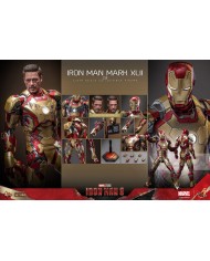 Iron Man Mark XLII (2.0) - Iron Man 3 Figura Movie Masterpiece Diecast 1/6