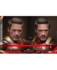 Iron Man Mark XLII (2.0) - Iron Man 3 Figura Movie Masterpiece Diecast 1/6