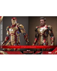 Iron Man Mark XLII (2.0) - Iron Man 3 Figura Movie Masterpiece Diecast 1/6