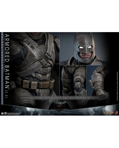 Armored Batman 2.0 (Deluxe Version) Batman v Superman: El amanecer de la justicia Figura Movie Masterpiece 1/6