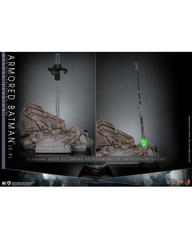 Armored Batman 2.0 (Deluxe Version) Batman v Superman: El amanecer de la justicia Figura Movie Masterpiece 1/6