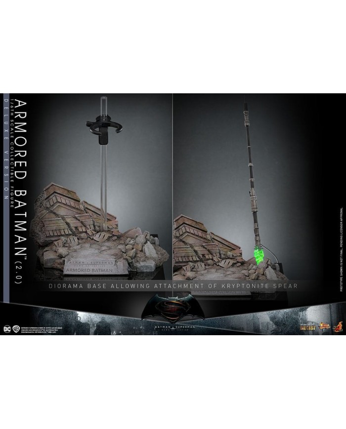 Armored Batman 2.0 (Deluxe Version) Batman v Superman: El amanecer de la justicia Figura Movie Masterpiece 1/6