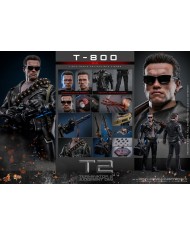 T-800 Battle 2.0 Terminator 2 Figura 1/6 Movie Masterpiece
