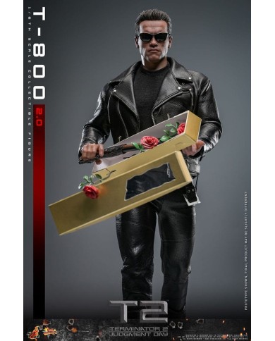 T-800 Battle 2.0 Terminator 2 Figura 1/6 Movie Masterpiece