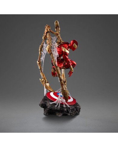 Spider-man Iron Armor Comics (CCXP Exclusive 2024) Marvel Estatua Art Scale Deluxe 1/10