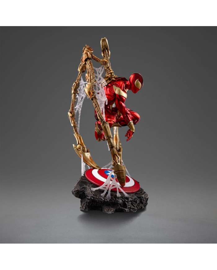 Spider-man Iron Armor Comics (CCXP Exclusive 2024) Marvel Estatua Art Scale Deluxe 1/10