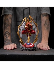 Spider-man Iron Armor Comics (CCXP Exclusive 2024) Marvel Estatua Art Scale Deluxe 1/10