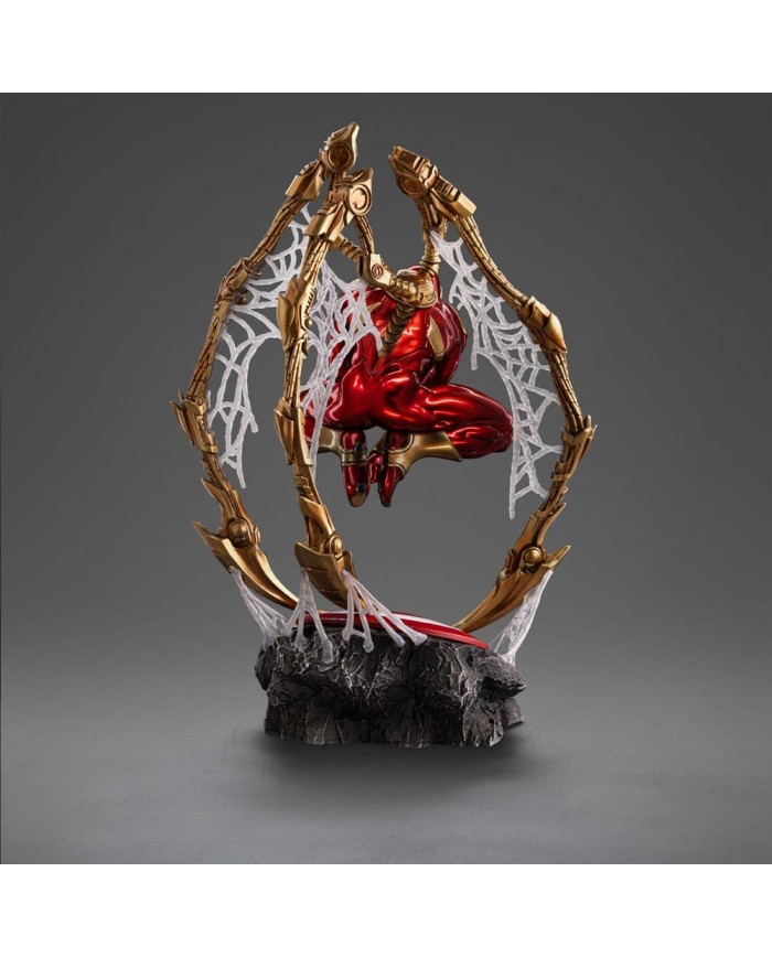 Spider-man Iron Armor Comics (CCXP Exclusive 2024) Marvel Estatua Art Scale Deluxe 1/10