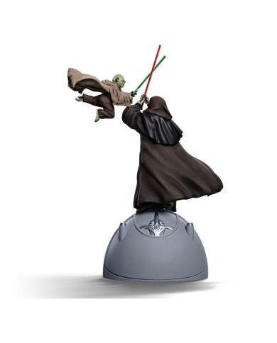 Yoda vs Emperor Palpatine (CCXP Exclusive 2024) Star Wars Estatua 1/10 Deluxe Art Scale