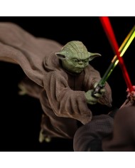 Yoda vs Emperor Palpatine (CCXP Exclusive 2024) Star Wars Estatua 1/10 Deluxe Art Scale