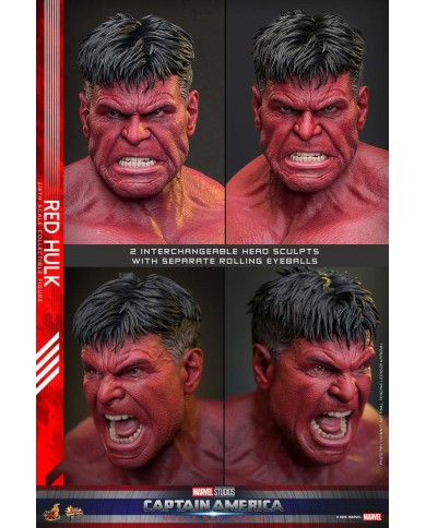 Red Hulk Captain America: Brave New World Figura Movie Masterpiece 1/6