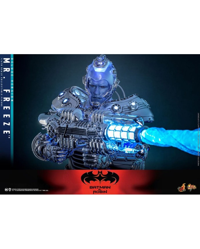 Mr. Freeze Deluxe Version Batman y Robin Figura Movie Masterpiece 1/6
