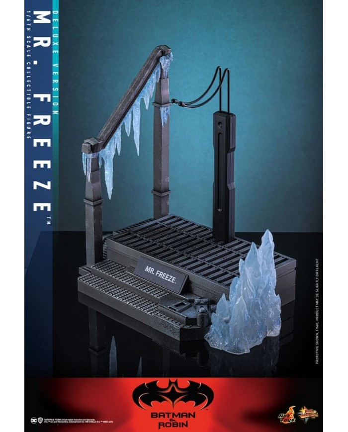 Mr. Freeze Deluxe Version Batman y Robin Figura Movie Masterpiece 1/6