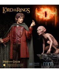 Frodo + Gollum + Base life-size figure Muckle Mannequins