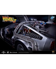 Delorean Time Machine Regreso al Futuro II Vehículo de acción 1/6