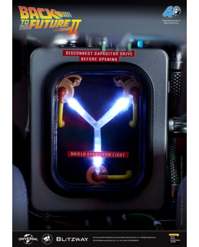 Delorean Time Machine Regreso al Futuro II Vehículo de acción 1/6