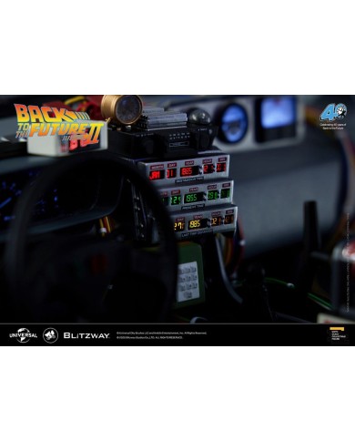 Delorean Time Machine Regreso al Futuro II Vehículo de acción 1/6