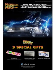 Delorean Time Machine Regreso al Futuro II Vehículo de acción 1/6