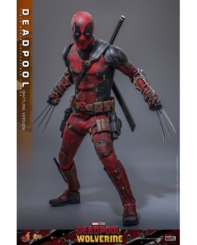 Deadpool (Battling Version) - Deadpool & Wolverine Movie Masterpiece 1/6