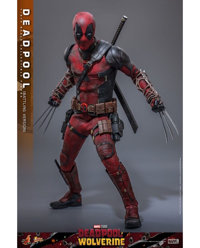 Deadpool (Battling Version) - Deadpool & Wolverine Movie Masterpiece 1/6