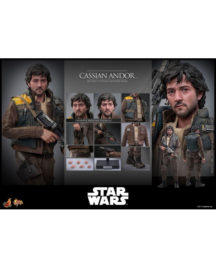 Cassian Andor Star Wars: The Mandalorian Figura 1/6