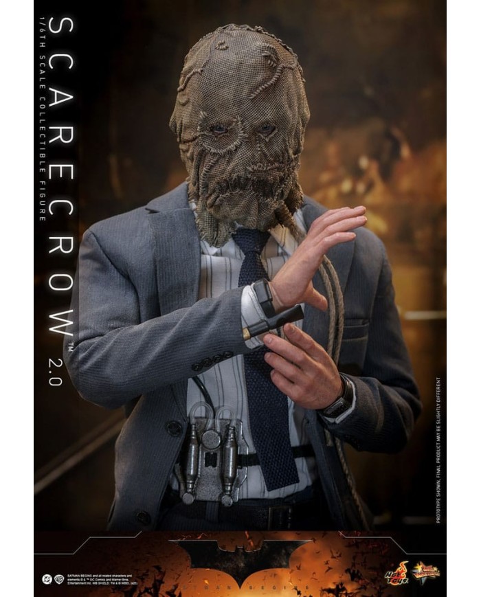 Scarecrow 2.0 Batman Begins Figura Movie Masterpiece 1/6