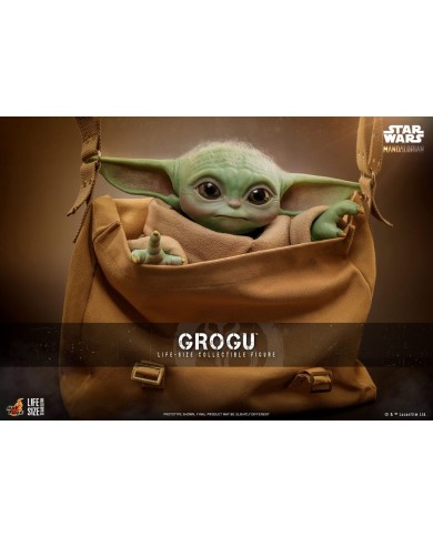 Grogu Life-Size Masterpiece Star Wars: The Mandalorian Figura tamaño real