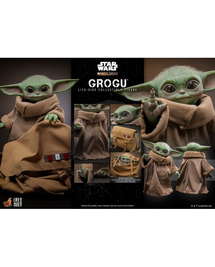 Grogu Life-Size Masterpiece Star Wars: The Mandalorian Figura tamaño real