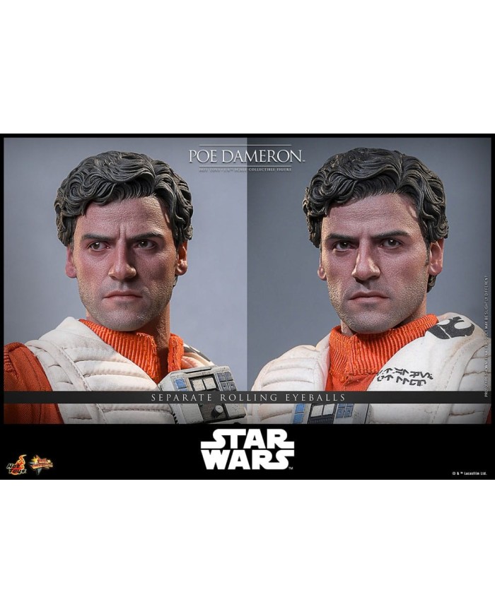 Poe Dameron Star Wars Figura 1/6