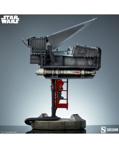 Luke Skywalker & X-Wing: Red Five, Standing By Star Wars Estatua Premium Format