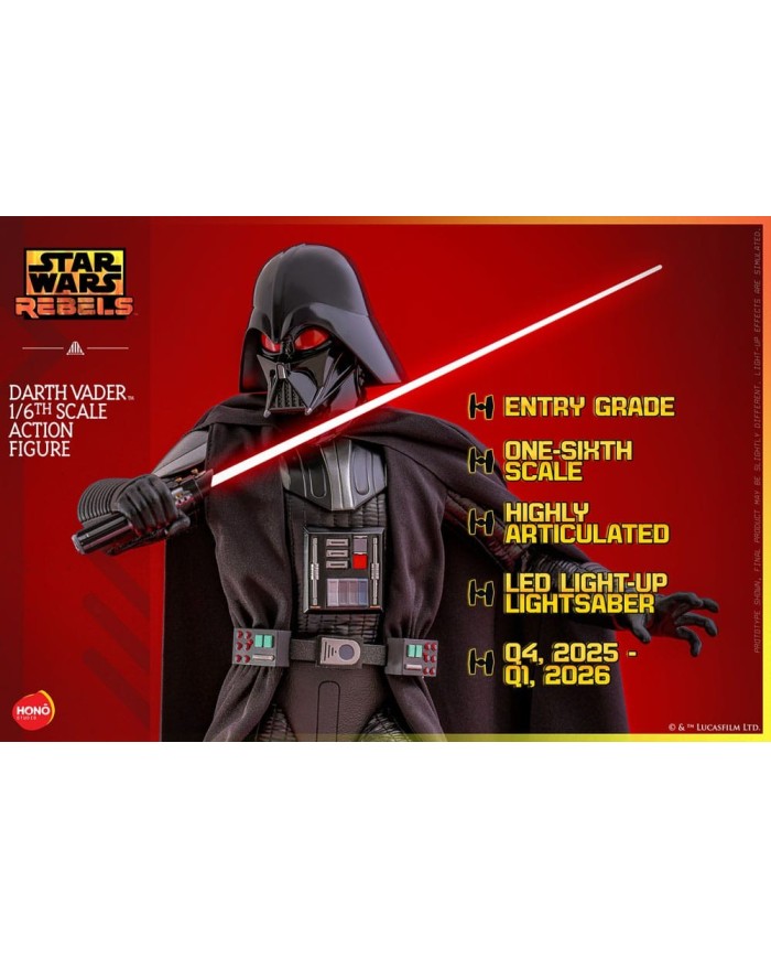 Darth Vader Star Wars: Rebels Figura 1/6