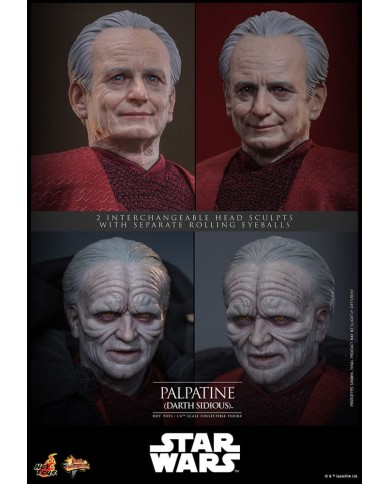 Palpatine (Darth Sidious) Star Wars: Episodio III - La venganza de los Sith Figura 1/6