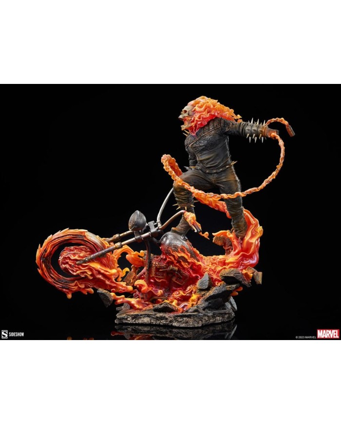Ghost Rider (Classic Variant) Premium Format Marvel Estatua