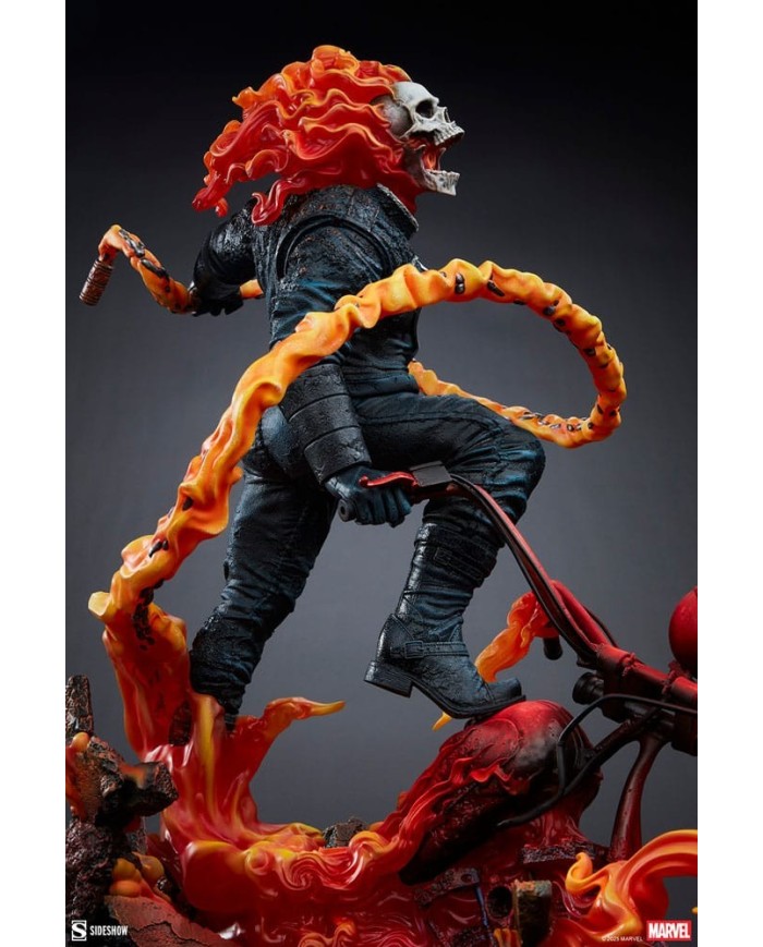 Ghost Rider (Classic Variant) Premium Format Marvel Estatua