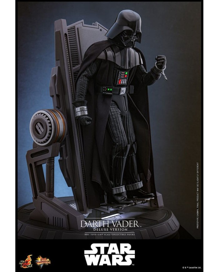 Darth Vader (Deluxe Version) Star Wars: Episodio III - La venganza de los Sith Figura Movie Masterpiece 1/6