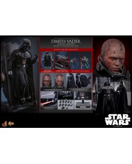 Darth Vader (Deluxe Version) Star Wars: Episodio III - La venganza de los Sith Figura Movie Masterpiece 1/6