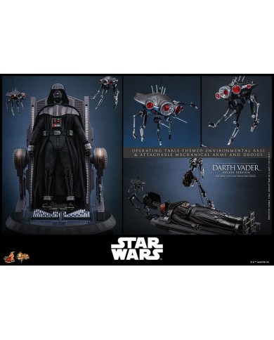 Darth Vader (Deluxe Version) Star Wars: Episodio III - La venganza de los Sith Figura Movie Masterpiece 1/6