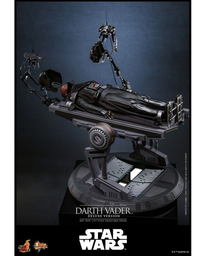 Darth Vader (Deluxe Version) Star Wars: Episodio III - La venganza de los Sith Figura Movie Masterpiece 1/6