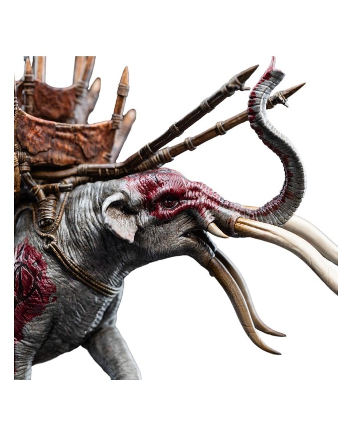 Mumak in Battle El Señor de los Anillos Estatua