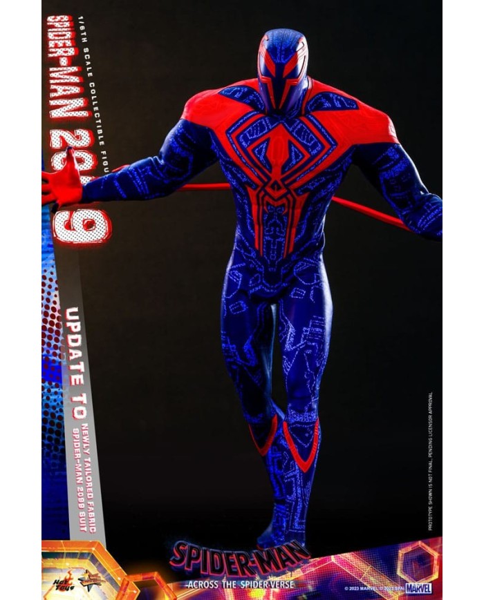 Spider-Man 2099 Spider-Man: Cruzando el Multiverso Figura Movie Masterpiece 1/6