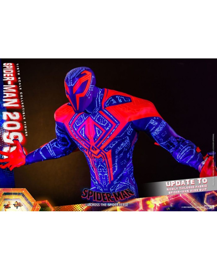 Spider-Man 2099 Spider-Man: Cruzando el Multiverso Figura Movie Masterpiece 1/6
