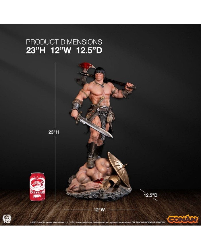 Conan el Bárbaro Estatua 1/4